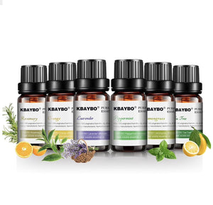 SET OF NATURAL HERBAL ESSENTIAL OILS