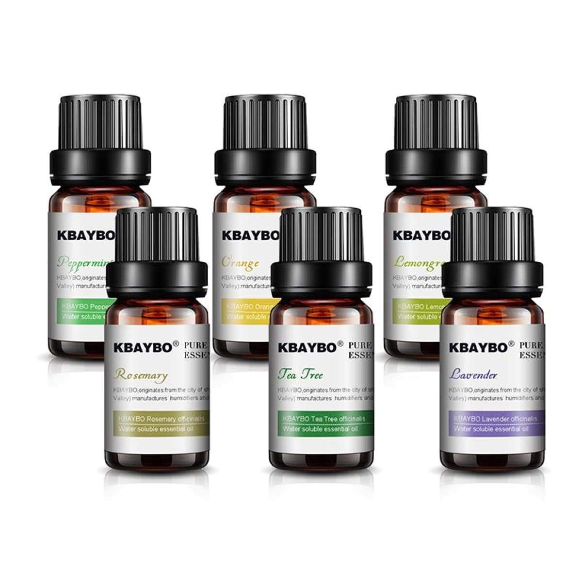 SET OF NATURAL HERBAL ESSENTIAL OILS
